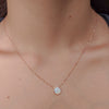 Chic Vibe New & Full Moon Necklace