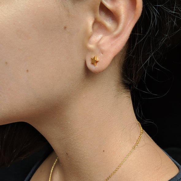 Moon & Star Earrings