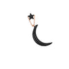 Chic Vibe Black Moon & Star Necklace