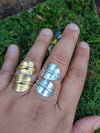 Chic Vibe Double Leaf Ring