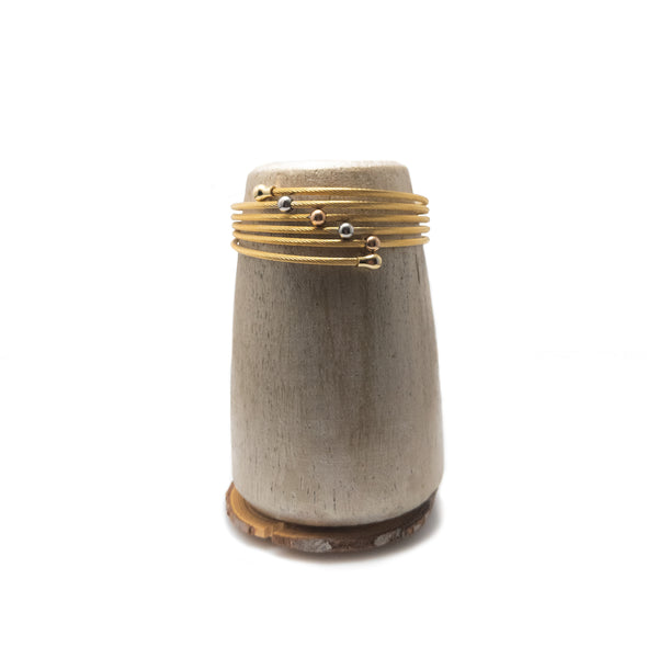 Chic Vibe Stainless Steel Orbit Bracelet