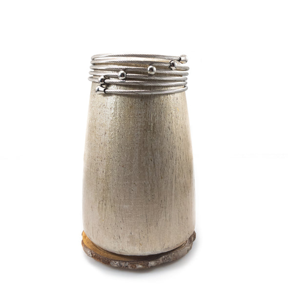 Chic Vibe Stainless Steel Orbit Bracelet