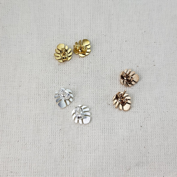 Monstera Earrings